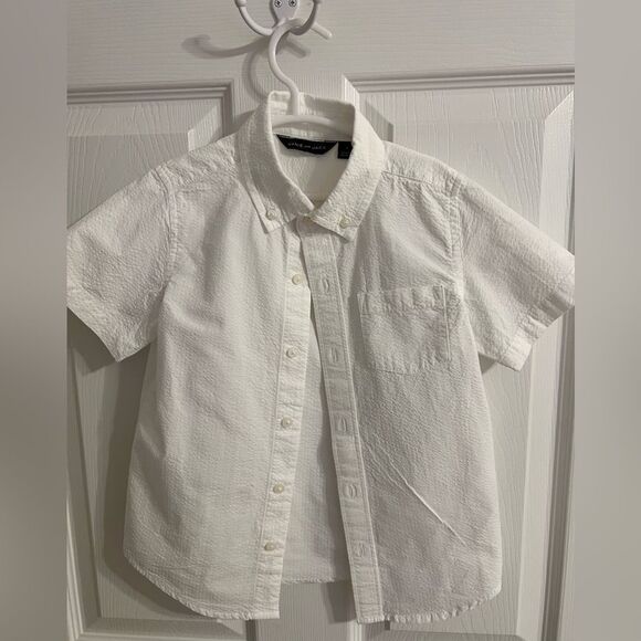 JANIE & JACK BOYS BUTTON DOWN SS 4Y - Picture 1 of 2